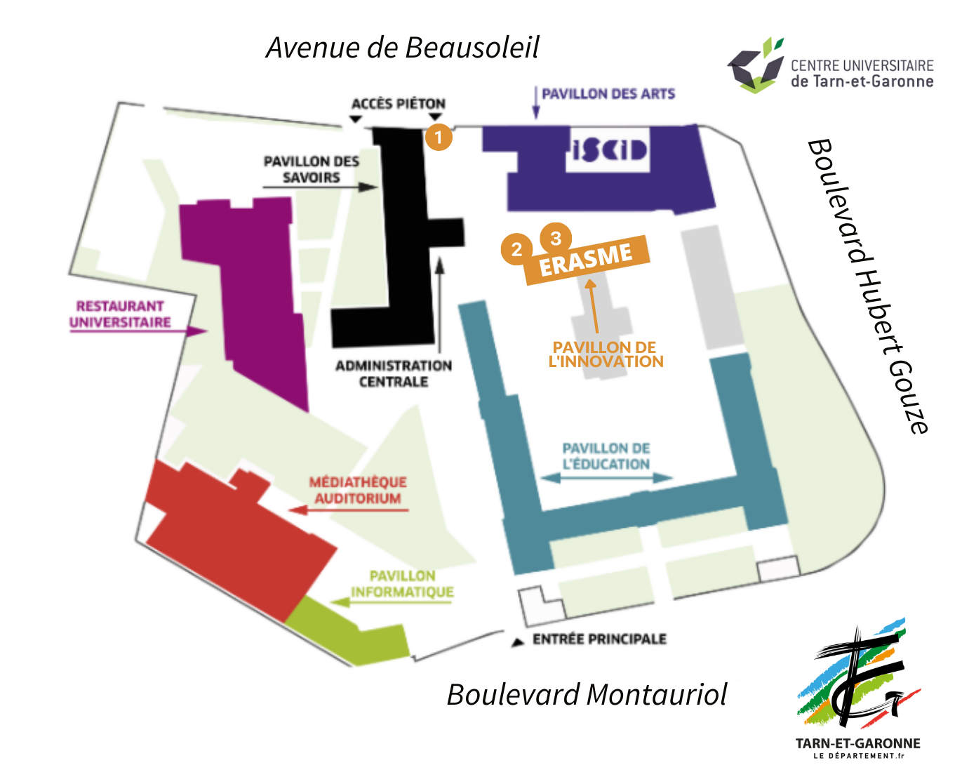 plan salle erasme pmc strasbourg